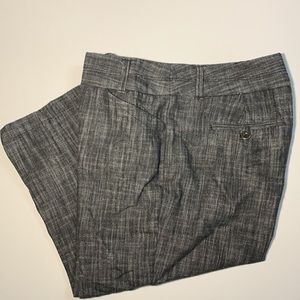 Larry Levine Stretch Black Capri Jeans Size 12P